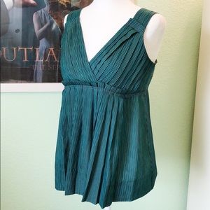 Marc Jacobs Green Silk Camisole Top